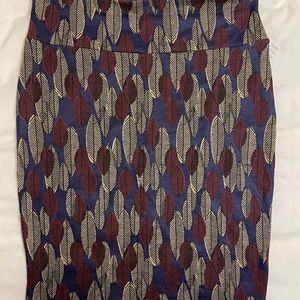 NWT LuLaRoe Cassie Pencil Skirt. Womens X-Large.